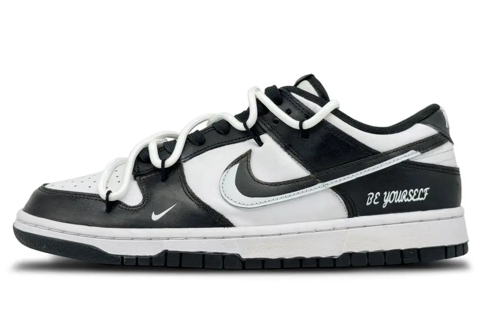 Nike Dunk Low top Skateboard Shoes Unisex Black White