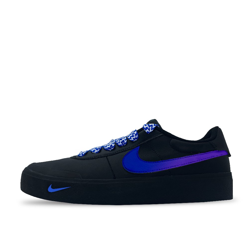 Nike Court Shot Low Top Skateboard Shoes Unisex Black