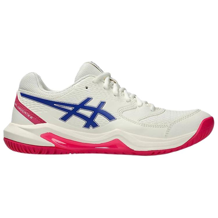 Asics Gel Dedicate 8 Tennis Shoes Women's White Blue Pink купить в интернет-магазине Yoocart с быстрой доставкой по России.