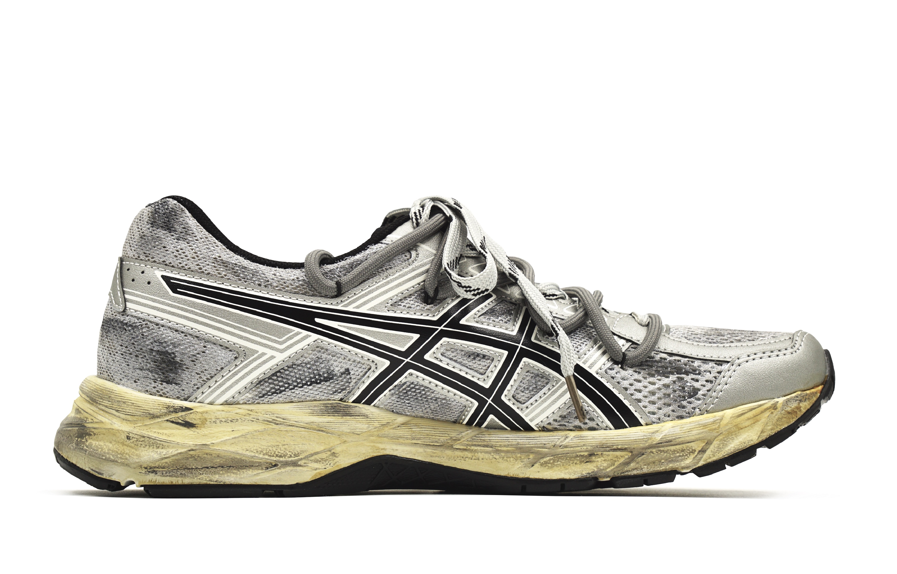 ASICS Gel Contend 4 Cushioning, Breathable, And Wide Coverage Low top Running Shoes Unisex Premium Gray