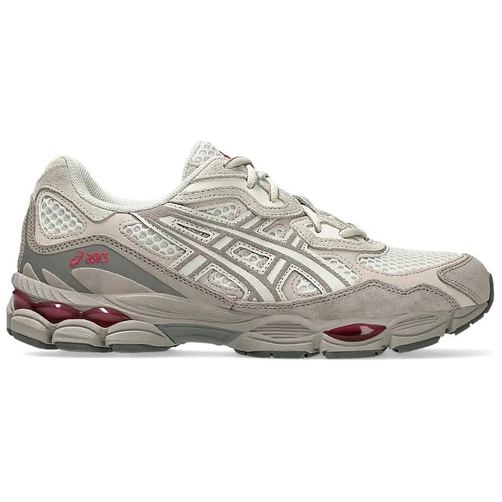 Asics GEL NYC Anti Slip Wear Resistant Low Top Running Shoes Unisex Greige