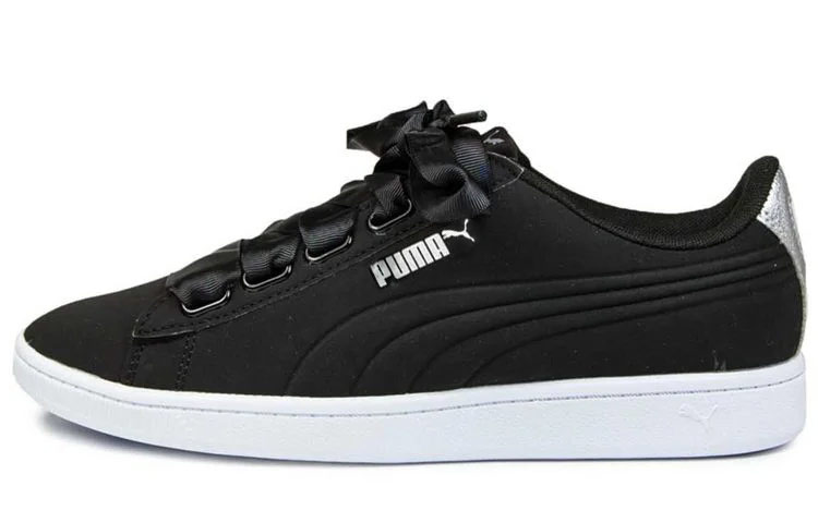 PUMA Vikky Ribbon Vt 'Black Silver' Women's