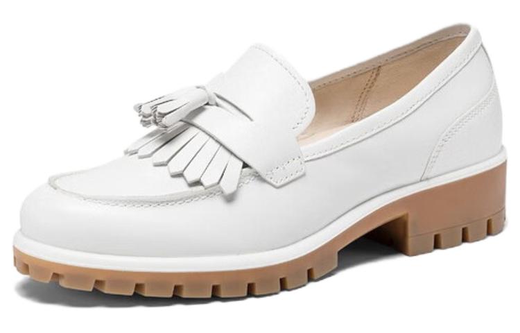 Ecco Platform Shoes Women's Bright White