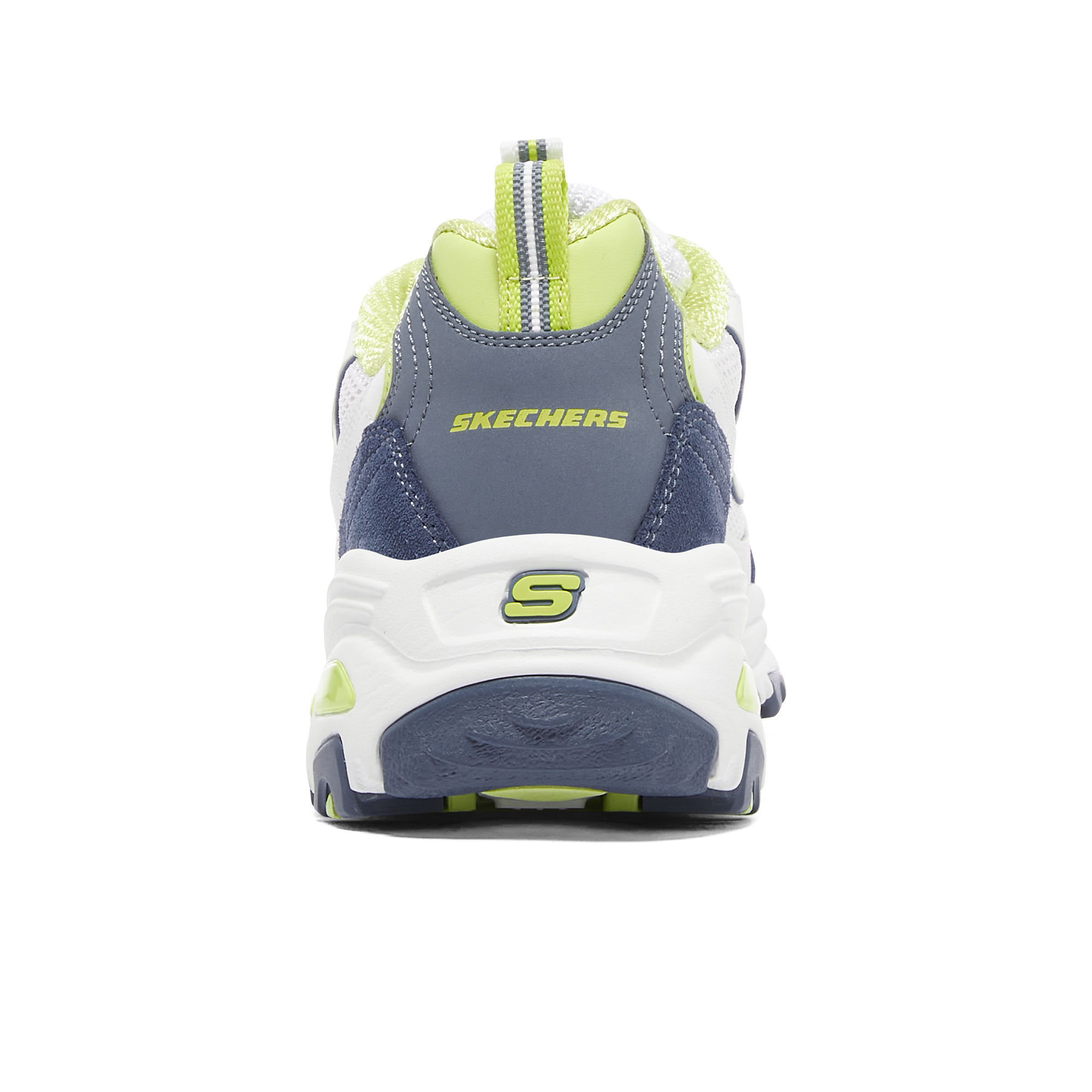 Skechers D'LITES 1.0 Low Top Chunky Sneakers Women's White Blue Green купить в интернет-магазине Yoocart с быстрой доставкой по России.
