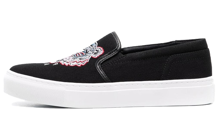KENZO Low Top Stylish Skateboarding Shoes Women's Black