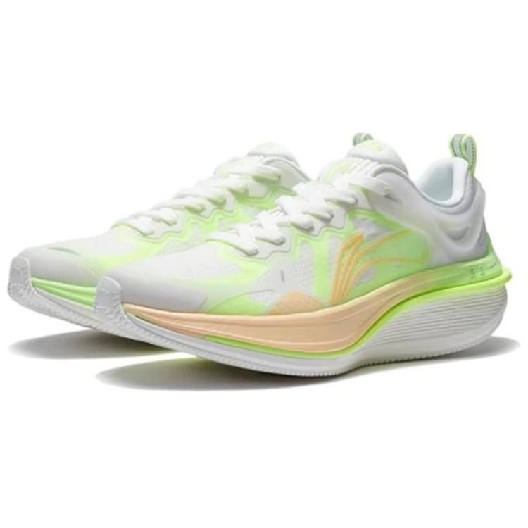 LINING WuShi 5S 2.0 Running Shoes Men's Low Top White/Cyan/Orange купить в интернет-магазине Yoocart с быстрой доставкой по России.