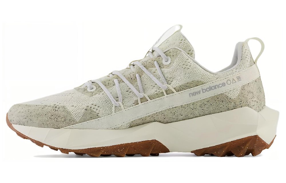 New Balance Беговые кроссовки Низкие Бежево-зеленые Мужские