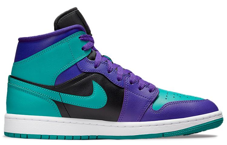 Jordan 1 Mid Black Grape Women's купить в интернет-магазине Yoocart с быстрой доставкой по России.
