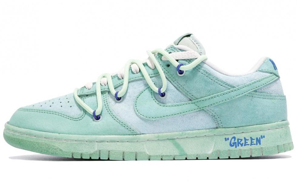 Nike Dunk Low Retro Low-Top Skateboard Shoes Men's Klein Blue