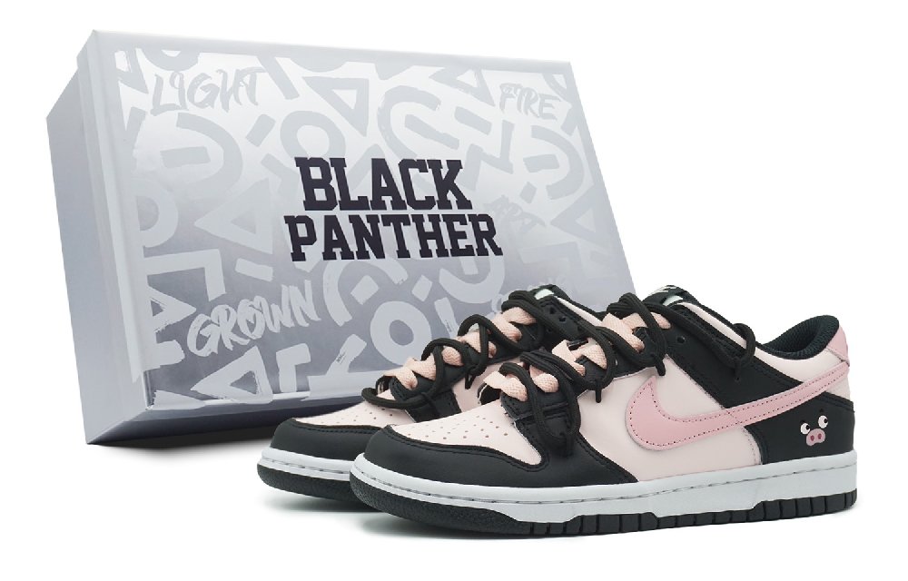 Nike Dunk Low-Top Skateboard Shoes GS Pink