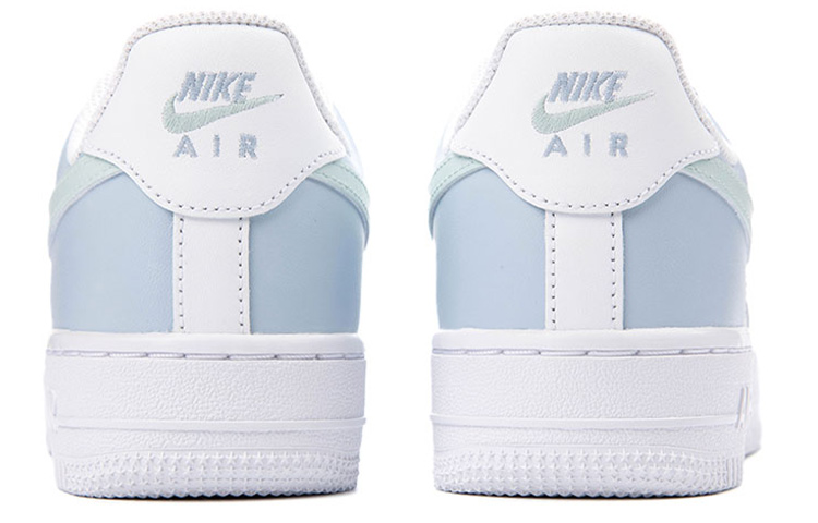 Nike Air Force 1 Air Force 1 Low Top Skateboard Shoes Men's White Blue