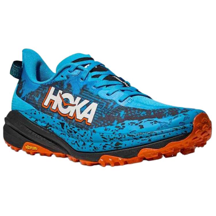 HOKA ONE ONE Speedgoat 6 Breathable, Supportive, And Lightweight Trail Running Shoes Men's Blue купить в интернет-магазине Yoocart с быстрой доставкой по России.