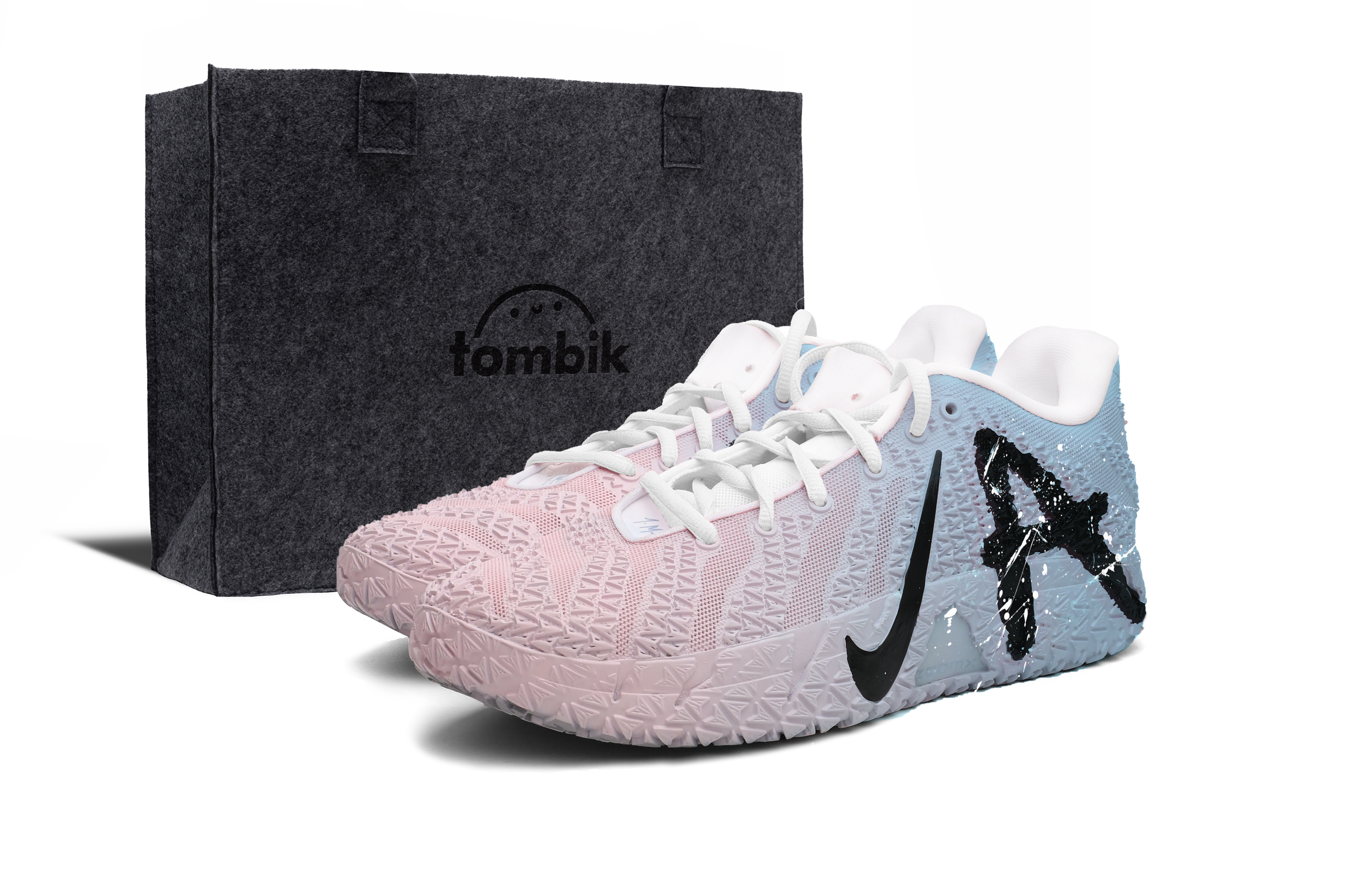 Nike Ja Morant 3 Making An Immediate Appearance Abrasion Resistant Coverage Low top Basketball Shoes Men's Blue Pink