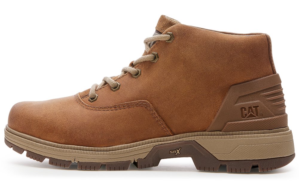 CAT Outdoor Boots Men Brown