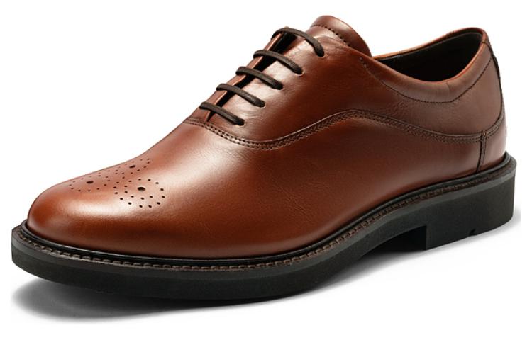 Ecco Dress Shoes Men Low-Top Brown