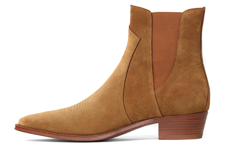 CELINE Chelsea Boots Men Brown