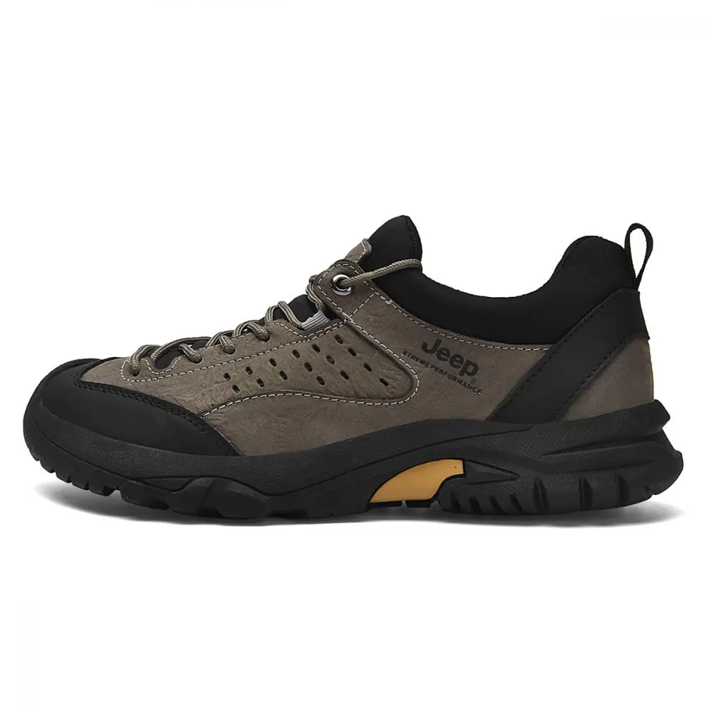 Jeep Mountaineering & Hiking Shoes Men's Low top Brown/Khaki/Black