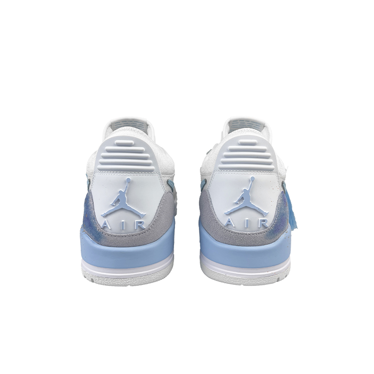 Jordan Legacy 312 Cushioning Low-Top Vintage Basketball Shoes Men's Blue White Gray купить в интернет-магазине Yoocart с быстрой доставкой по России.