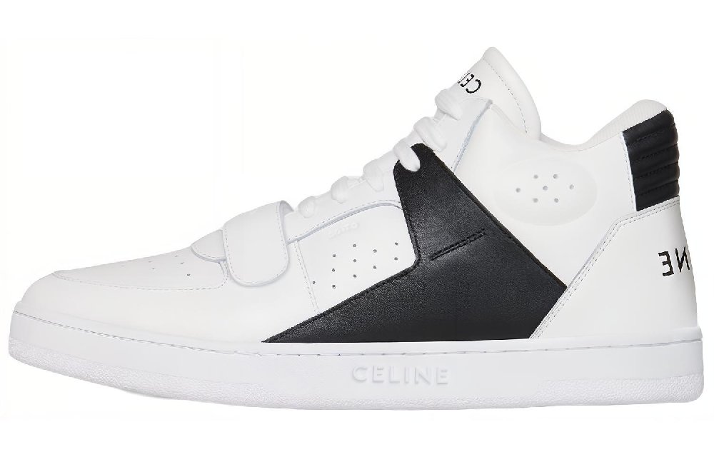CELINE CT-02 Skateboard Shoes Women's White Black
