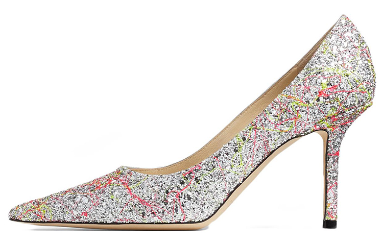 Jimmy Choo LOVE 85 Slim Heel High Heels Women's Multicolor
