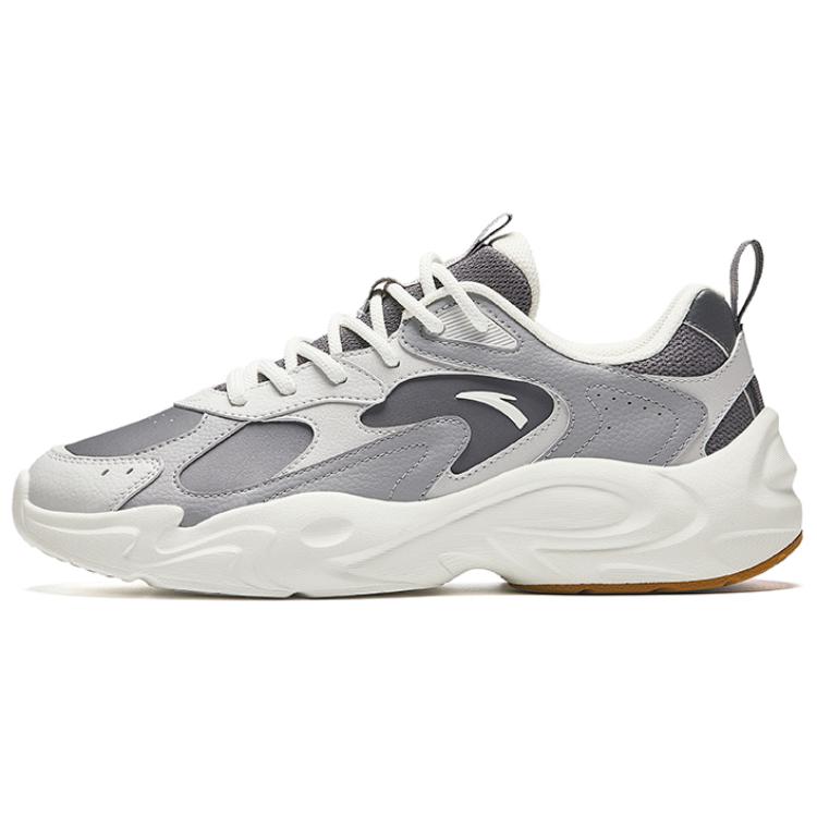 Anta Life Collection Anti-Slip Wear-Resistant Low-Top Casual Shoes Men's Gray