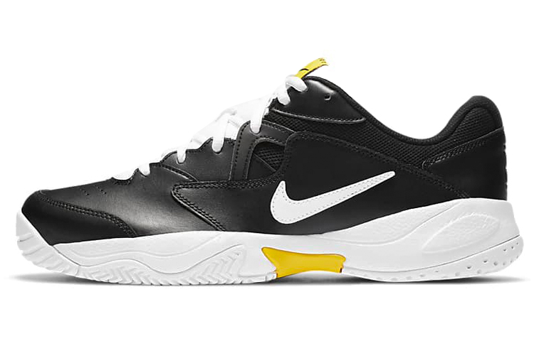 Nike Court Lite 2 'Black Yellow White'