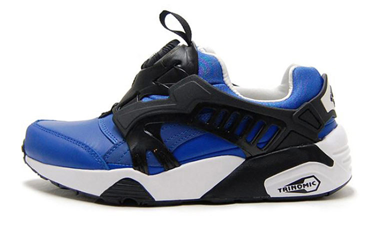 PUMA Disc Blaze Leather Running Shoes Blue/White