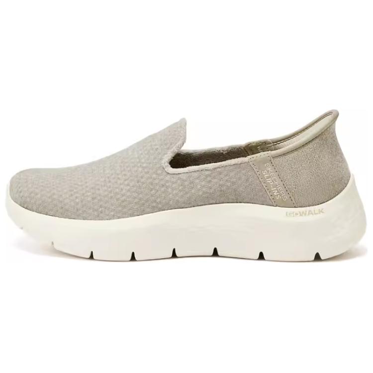Skechers WOMEN'S GO WALK Breathable And Resilient Low-Top Casual Shoes Women's Taupe