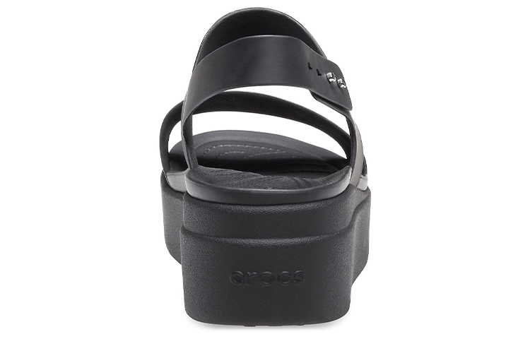Crocs Brooklyn Thick Sole Casual Black Sandals Women's купить в интернет-магазине Yoocart с быстрой доставкой по России.