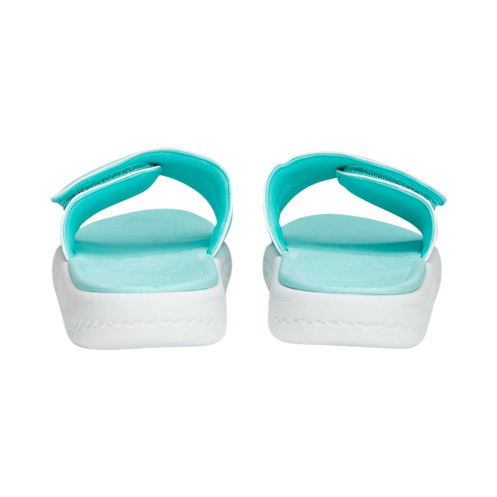 PUMA Quick Dry Cushioning Slide Slippers Men's Cyan White купить в интернет-магазине Yoocart с быстрой доставкой по России.