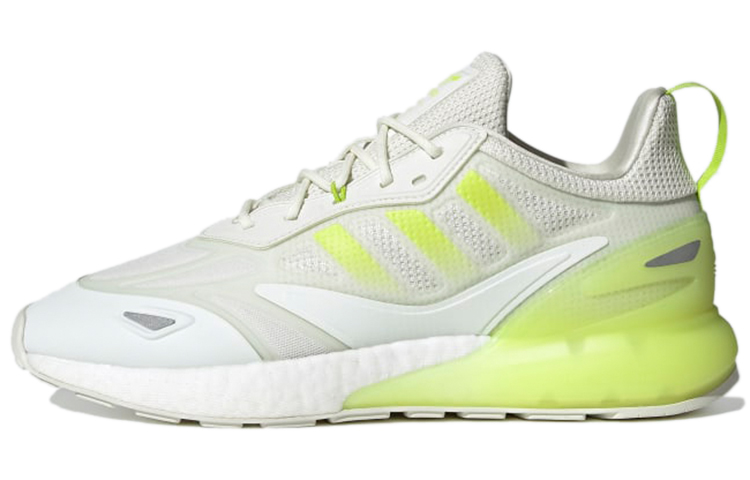 Adidas Originals Zx 2K Boost 2.0 White Semi Solar Slime