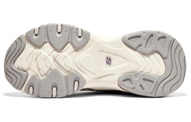 Skechers DLites 3.0 Air Sneakers 'Grey Purple Beige' Women's