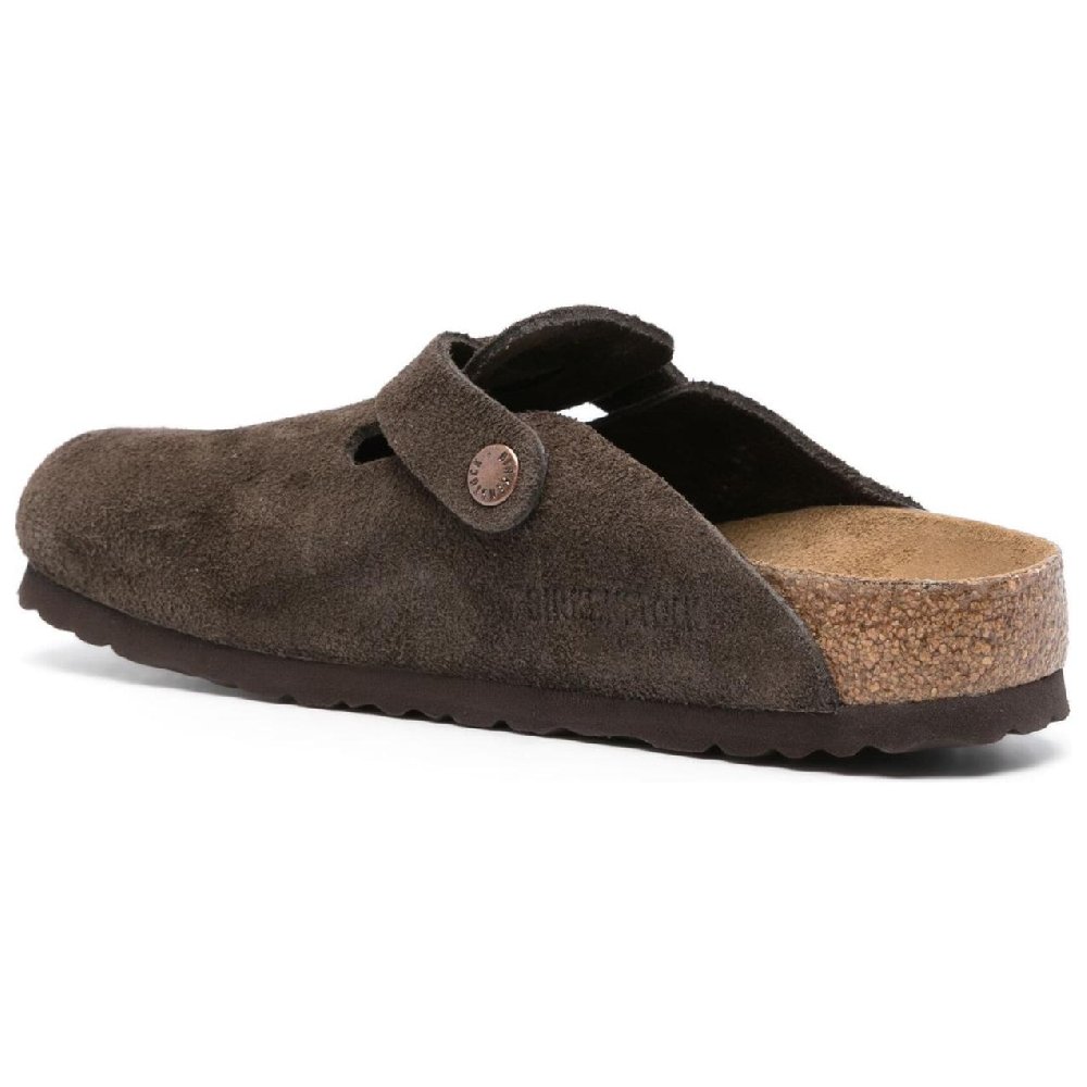 Birkenstock Boston Suede Slippers