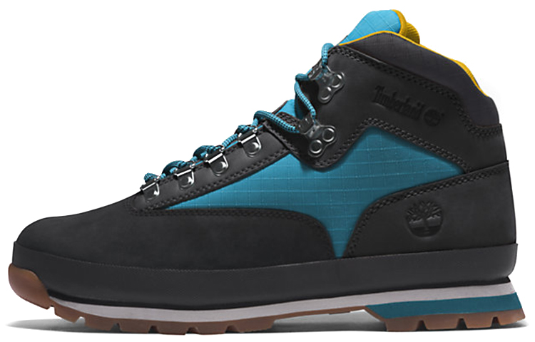 Timberland Euro Hiker Ankle Length Outdoor Boots Men's Black Blue