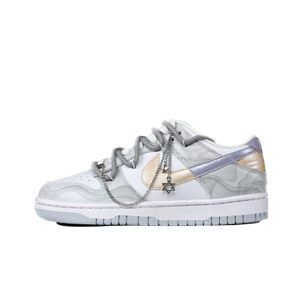 Nike Dunk Skateboard Shoes Women's Low-Top Purple