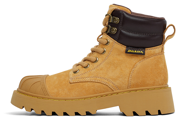 Dickies Short Mid-Calf Martin Boot Women's Earth Yellow