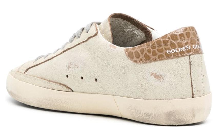 Golden Goose Super Star Cream Green