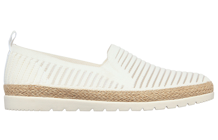 Skechers Bob's Flexpadrille 3.0 Pastel Sky Abrasion Resistant Low Top Casual Shoes Women's White