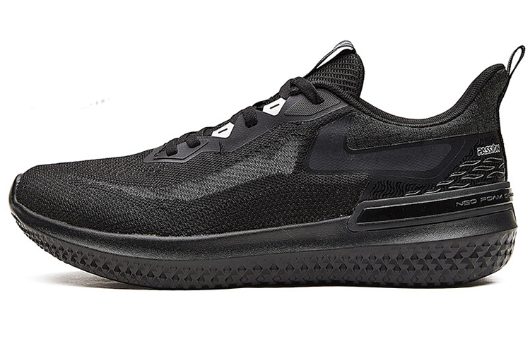 361° Slip Resistant, Breathable, Lightweight Low Top Sports Casual Shoes Men's Black White