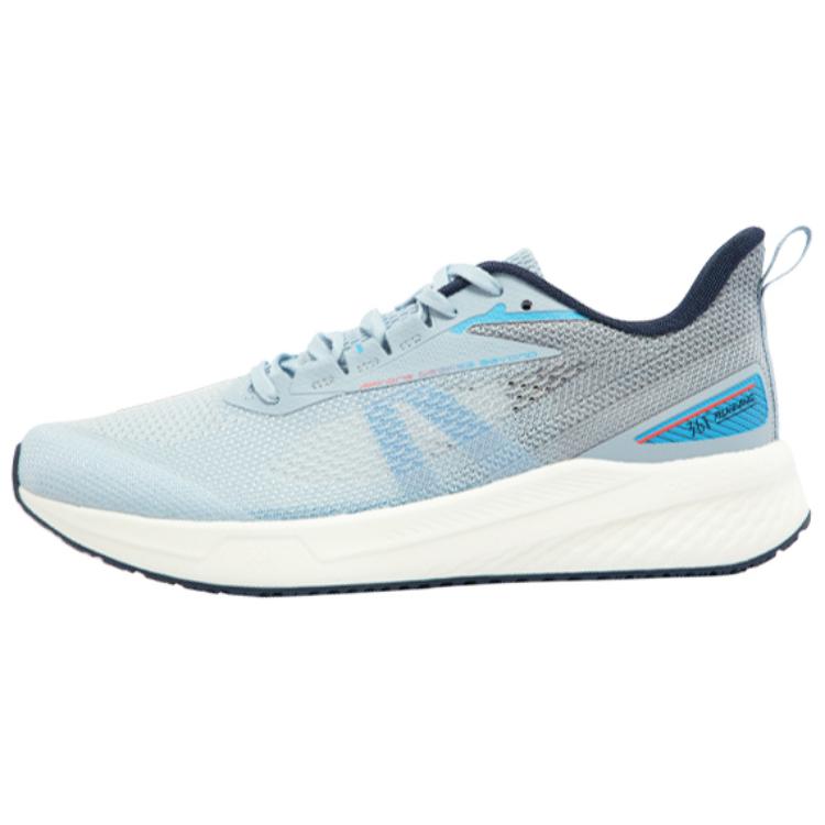 361° Slip Resistant And Breathable Low Top Casual Running Shoes Men's Blue Gray