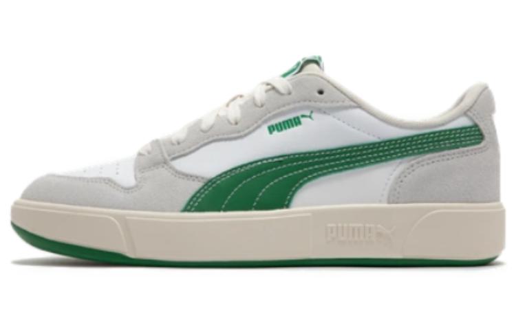PUMA Sky LX Anti-Slip Wear-Resistant Low-Top Skateboard Shoes Unisex White Green Gray