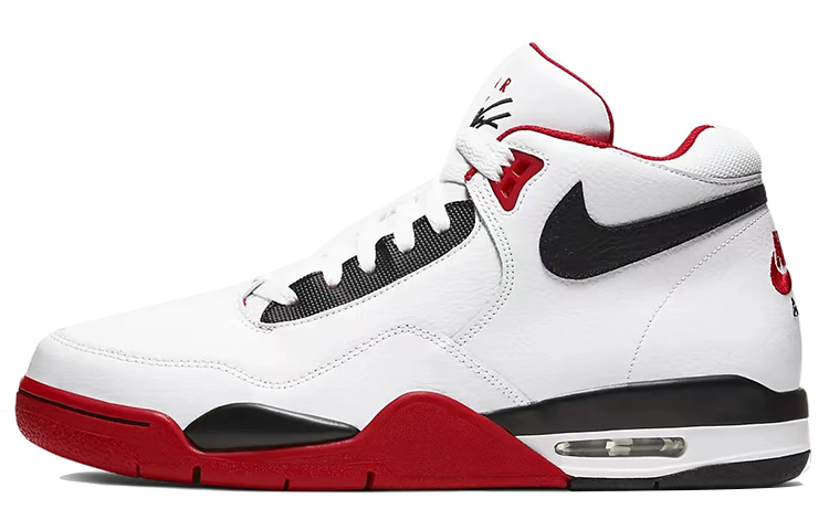 Nike Flight Legacy Mid-Top Vintage Basketball Shoes Men's Red White купить в интернет-магазине Yoocart с быстрой доставкой по России.