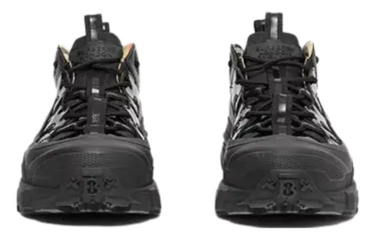 Burberry Arthur Low Top Sports Casual Shoes Men's Black
