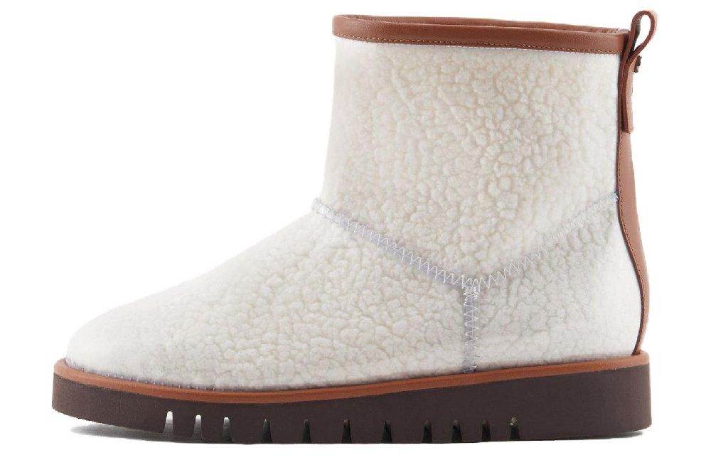 EMPORIO ARMANI Short Snow Boots Women's White