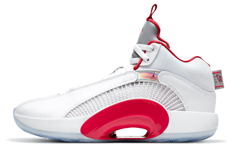 JORDAN Xxxv Fire Red Icy Sole