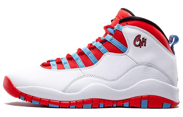 Jordan Air JORDAN 10 Винтажные баскетбольные кроссовки MID Top Мужские