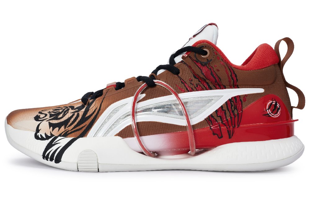 LINING Speed 8 Basketball Shoes Men's Low top Red