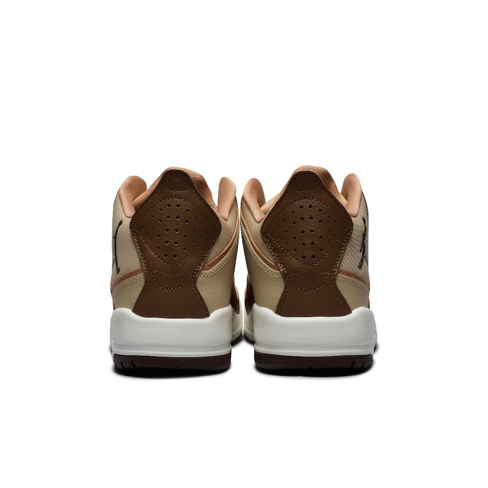 Jordan Courtside 23 Anti-Slip Wear-Resistant Mid-Top Vintage Basketball Shoes Unisex Brown