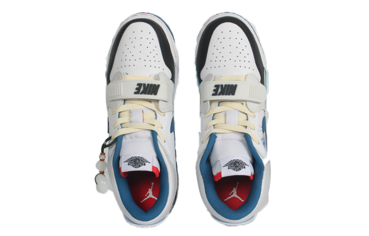 Jordan Legacy 312 Vintage Basketball Shoes Women's Low Top Blue/White купить в интернет-магазине Yoocart с быстрой доставкой по России.