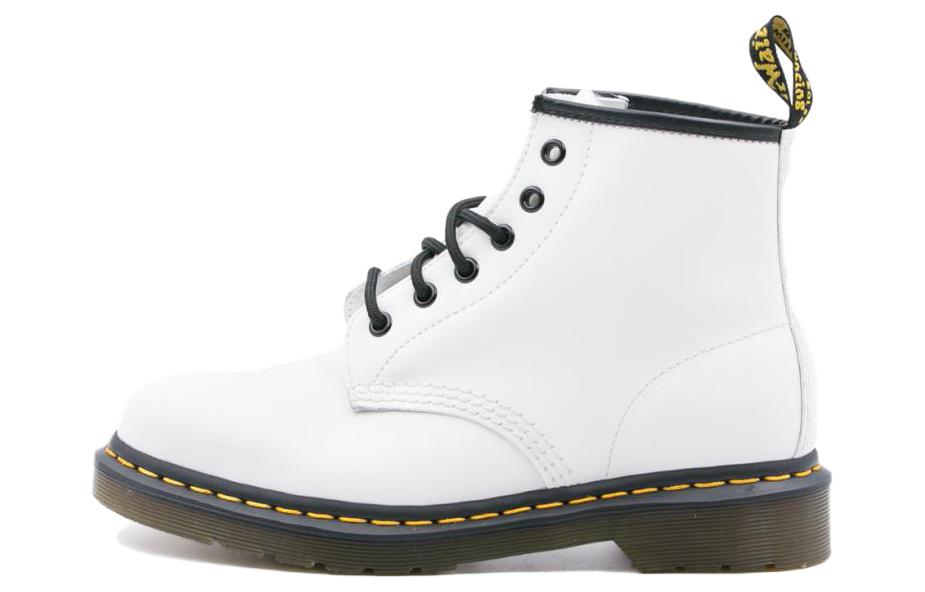 Dr.Martens 101 Martin Boots Couple Style White